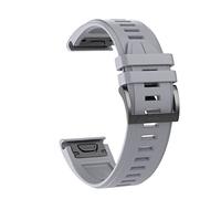 26 22 20 mm Cinturino della banda di guardia per Fenix 7x , Fenix 7 , Fenix 7S Smart Orologio Smart Release Silicone Easyfit Clive Strap (Colore: Blu scuro, dimensione: 20mm Fenix 7S)