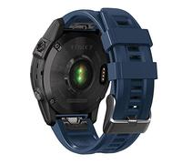 26 22MM Silicone Quick Release Watchband Strap for Garmin Fenix 7X 6X 5X 3HR Watch Easyfit Wristband Strap For Fenix 7 6 5 Watch