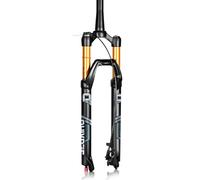 26 27,5 29 Forcella Ammortizzata Mountain Bike Corsa 120mm Forcella Air MTB Ritorno Regolabile Dritta/conica Leggera Forcella Anteriore Bici Freno A Disco QR 9*100mm HL/RL(Tapered RL,27.5'')