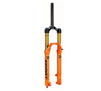 26/27,5/29 Forcella ammortizzata per MTB 1-1/8" dritta doppia camera d'aria | Corsa 150mm 9*100mm QR regolazione smorzamento con bloccaggio Forcella anteriore del freno a disco