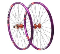 26/27,5/29 Pollici Set Di Ruote Per Mountain Bike BOOST Perno Passante Ruote Anteriori E Posteriori Mozzi Con Freno A Disco 32H Per Cassette Da 8-12 Velocità(Orange,29in)