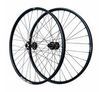 26" 27.5" 29" Ruote Anteriori E Posteriori Boost Per Mountain Bike, Perno Passante 15x110mm/12x148mm, Set Di Ruote Con Freno A Disco A 8/9/10/11/12 Velocità, Cerchio A Doppio Strato(Black B,26")