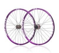 26/27,5/29in Ruota Per Mountain Bike Perno Passante Anteriore 20x110mm Posteriore 12x150mm Cerchio In Lega Di Alluminio Freno A Disco 32H Mozzi Per 7-12 Velocità(Colored,27.5'')