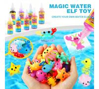 26/33/42 pezzi Set di giocattoli magici fai-da-te, kit di giochi d'acqua per bambini con bottiglie decorative e giocattoli fatti a mano, coltiva l'abilità manuale e la cultura scientifica dei bambini,