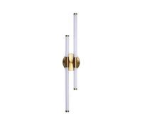 26.4'' Linear Wall Sconce Lighting Led Wall Lamp Long Strip Wall Light Fixture Indoor Wall Sconces 18W 3000K Vanity Wall Lights for Living Room Bedroom Vertical Wall Lamps/D