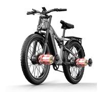 26" Biciclette elettriche Doppio motore 2x1000W 48V E-bike 840WH Mountain bike