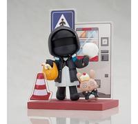 26 cm Arknights Doctor Amiya Figura in PVC Statue Anime Figure Action Figure Collezione Modello Bambola Decorazione Giocattolo Regalo (colore: Nero)