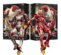 26 CM Fondjoy Originale Iron Man 1/7 MK42 MK43 1/12 MK1 MK2 MK3 MK4 MK5 MK6 Assemblato Tony Stark Action Figure Raccogliere Giocattolo Regalo