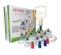 26 coppettazione Set Biomagnetico Tradizionale Professionale Cinese Terapia Mass