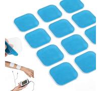 26 cuscinetti in gel compatibili con Beurer EM 59/89, 40 x 40 mm, cuscinetti in gel EMS autoadesivi, stimolazione muscolare elettrica, spessore (2 mm), elettrodi di alta qualità e delicati sulla pelle
