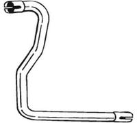 34 CV TUBO GAS SCARICO PER RENAULT 4 CAS/Lim. Sp. R21, R23 0.8 KW 25 CV 34