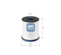 26.E2X.02 UFI Filtro carburante per OPEL,VAUXHALL