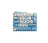 26-Key Keycap Clicker plastica Fidget Keychain ciondolo decorazione | Tastiera Simulazione Mini Keychain, ABS, Silicone, 13,5 x 9,7 cm, Pulsanti Tattili