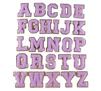26 Lettera Cucire Lettere Ricamato A Cucire Filato Applique Per Bambini Giacche Abbigliamento Jeans Borse Giacche Con Cappuccio