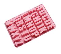 26 Letters Alphabet Silicone Molds - Alphabet Silicone Mold For Biscuits | Reusable DIY Baking Lphabet Tray For Chocolate Jelly Desserts Making Cake Decorations