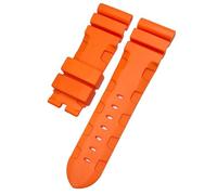 26 mm 24 mm Natura di orologeria in gomma adatta per panerai pam silicone rosso orologio blu strumenti di braccialetti impermeabili