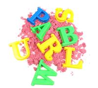 26 Pcs/pack Giocattoli Di Sabbia Dell'alfabeto Stampi Per Lettere in Bambini