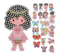 26 pezzi 5d danza adorabili da te e fate per i kit di pittura di strass per le