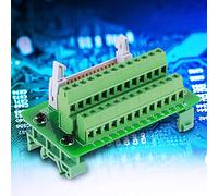 26 Pin Idc Connettore Breakout Idc 26 Pin Breakout Board Idc26P Din Rail 26Pin 5Mm Mount Interface Module Connettore Maschio Breakout Board