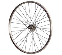 26 pollici ruota posteriore bici contropedale 559-21 argento