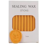 26 Pz Premium Mailable Glue Gun Sigillazione Cera Sticks per Wax Seal Stamp, Grande per gli inviti di nozze, buste di carte, lettere di lumaca, pacchetti di vino (Giallo Aarancio)