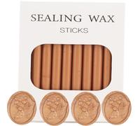 26 Pz Premium Mailable Glue Gun Sigillazione Cera Sticks per Wax Seal Stamp, Grande per gli inviti di nozze, buste di carte, lettere di lumaca, pacchetti di vino (Helles Antiques Rame)