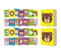 26 Schede Didattiche Con L'alfabeto Abc E Maschere Di Animali, Impara Le Lettere, Schede Con L'alfabeto Abc E Maschere Di Animali Colorate, Schede Didattiche Abc Con Maschere Di Animali(2 sets)