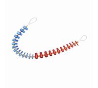 26-Size Detachable Thread Checker & B ol t 14 Imperial & 12 Metric Sizes, Aluminum Alloy, Clear Markings for Easy Nut/B olt Identification in Enclosed Areas