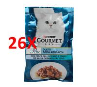 26 X Gourmet Perle Duetti Di Mare Con Pesce Dell' Oceano E Tonno