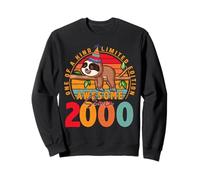 26 Year Old Sloth Vintage 2000 Limited Edition 26th Birthday Felpa