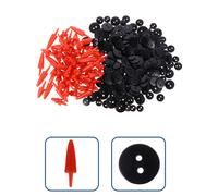 260 Pcs/Set Decorazioni Per Il Pupazzo Di Neve Natale Kit Fai -da -te