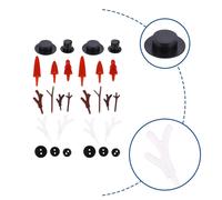 260 Pcs/Set Kit Per Realizzare Pupazzi Di Neve Accessori Pupazzo La Creazione