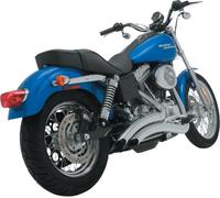 26007 Scarico BIG RADIUS 2-2 CHROME Harley FXDCI 1450 EFI 05 VANCE&HINES