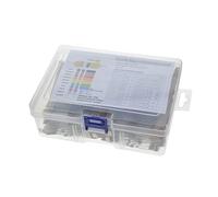 2600Pcs/Lot 1/8W 5% 1R~10Mohm 130ValuesX20Pcs Carbon Film Resistor Kit Pack Samples Assorted Kit CZAOINCU