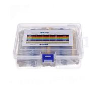 2600pcs/lot 130 Values 1/4W 0.25W 1% Metal Film Resistors Assorted Pack Kit Set Lot Resistors Assortment Kits Fixed resistor NWPNLXEA(With box)