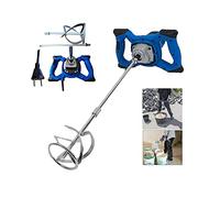 2600W Portatile Elettrico Calcestruzzo Cemento Intonaco Stucco Vernice Thinset Mortaio Paddle Mixer Pro Trapano Miscelatore Strumento di Agitazione Regolabile 6 Velocità