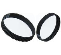 2604736001 2604-736-001 Cinghia di trasmissione per pialla compatibile con Bosch PHO 1, PHO 100, PHO 15-82, PHO 16-82, PHO 20-82, 2 pezzi