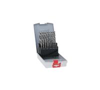 Bosch Metal Drill Set Hss-g Box 19 Pieces 1.0-10.0 Mm One Size Silver