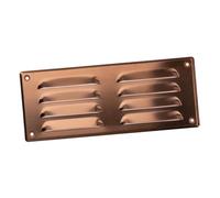 260x105mm Griglia di Ventilazione con Zanzariera - Griglie D'Aerazione in Metallo - Rame