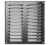 260x280mm Griglie D'Aerazione/Ventilazione in Alluminio - Griglia D'aria con Rete Anti Insetti