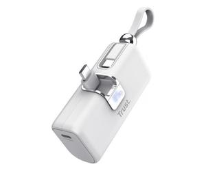 26105 Trust Pacto Ioni di Litio 5000 mAh Bianco