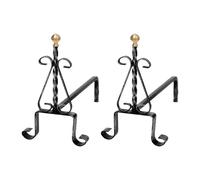 2613 Q.TA' 1 COPPIA ALARI TORCIGLIONE 1093/40