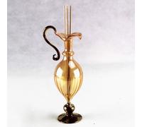 26225 Bomboniere 12pezzi Profumatore Anfora ambra in vetro soffiato Nozze Matrim