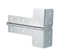 2640 - Cerniera a L in acciaio zincato