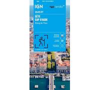 2645ET SETE-CAP D'AGDE ETANG DE THAU: 1:25000