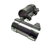 265-813 - Raccordo universale per tubo di scarico + doppio morsetto 125 mm lunghezza [Ø 45 mm]