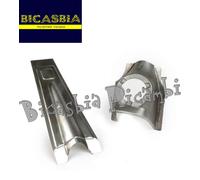 2653 - NASELLO COPRISTERZO FERRO ANTERIORE VESPA 125 ET3 PRIMAVERA LOGO QUADRATO