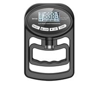 265Lbs/120Kg Tester di Presa Dinamometro Digitale a Mano Misuratore USB Schermo LCD Impugnatura for Allenamento Potenza Semplice e conveniente(Noir)