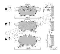 267.0 TRUSTING PAST.FRE.OPEL Astra 16V-Td(Abs) 97>BOSCH Trusting Freni