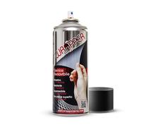 BOMBOLETTA SPRAY VERNICE REMOVIBILE PELLICOLA WRAPPING NERO METALLIZZATO AUTO